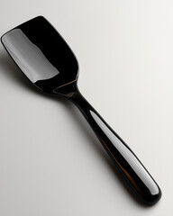 High-end modern spatula featuring sleek design and elegant detailing on a soft white background
