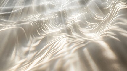 Obraz premium Abstract background featuring soft ripples of light and shadow in a monochrome color scheme