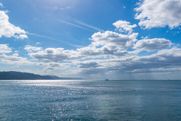 Obraz premium 海と青空