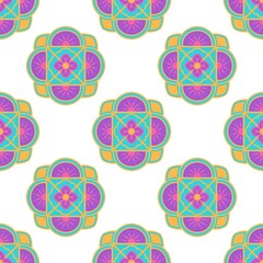 seamless pattern with flowers