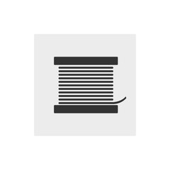 Electrical Cable  icon isolated on white background.