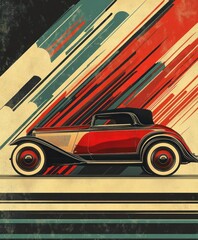 Obraz premium auto d'epoca