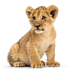 Obraz premium lion cub 4 old