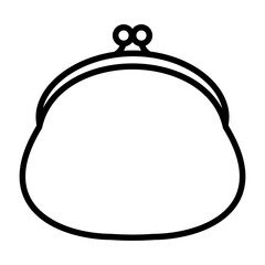 Coin purse icon.