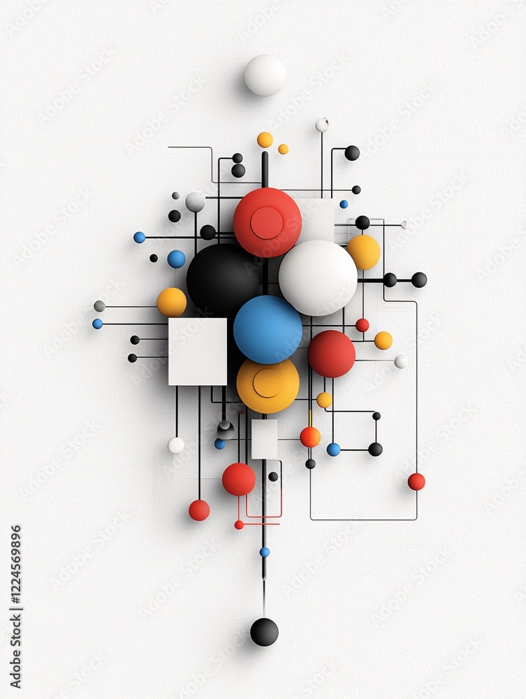 Poster a bold visual composition of marketing preferences data represented through artistic charts, abstrac