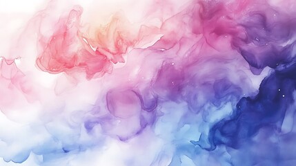 Fototapeta premium Abstract fluid art in pink, blue, purple, background