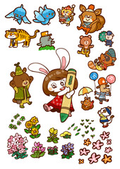 カット集・動物たち