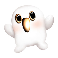 Halloween child ghost