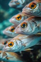Fototapeta premium Fish Swimming in Ocean