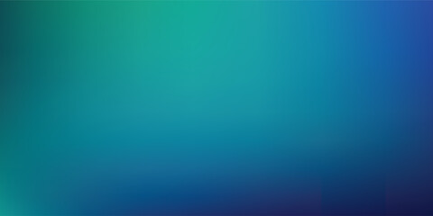 Blue-green gradient studio room, abstract background pattern, walls and floor reflect neon lights, dark tones and feel speed of digital technology simple