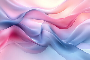 Obraz premium Smooth lines creating abstract background.