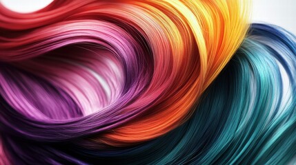 Naklejka premium Seamless smooth rainbow gradient with soft glow effect