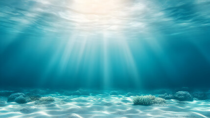 Underwater world 8K v6 360 degree, equirectangular projection, environment map. HDRI spherical panorama