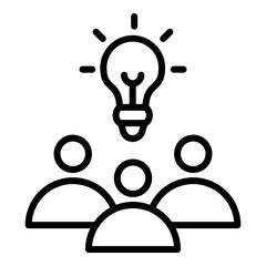 Brainstorming Icon