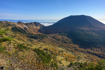 【浅間山】第一外輪山 トーミの頭からの眺望