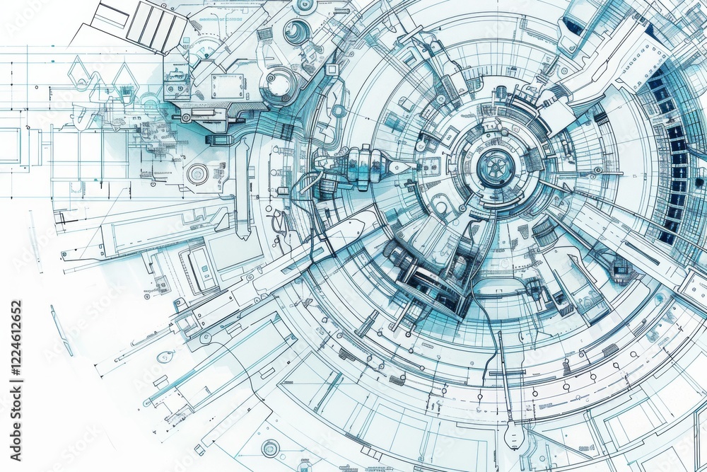 Poster illustration of a robot showing its human-like brain, symbolizing the advanced capabilities, an intr