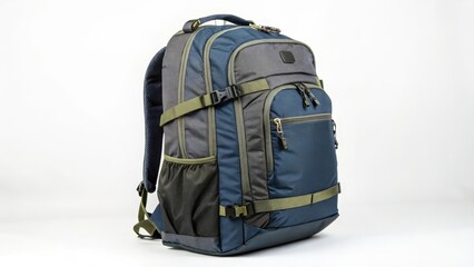 Blue and Gray Backpack