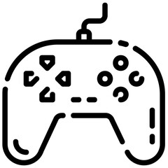 game outline vector icon