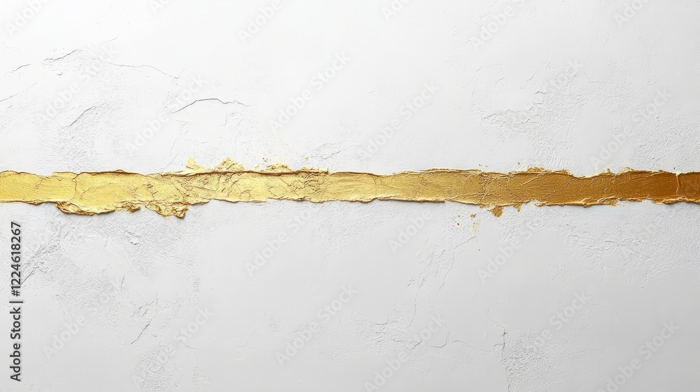 Poster minimalistic background with a clean white canvas and a subtle golden line running horizontally