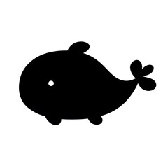 vector illustration of a cartoon rhino