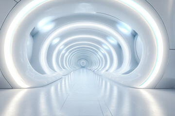 A tunnel with light at the end; a symbolic representation of hope and the journey towards brighter days ahead.