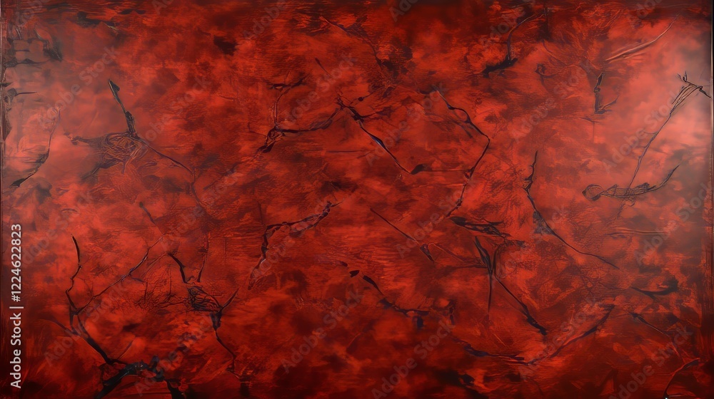 Poster deep red marble texture background image