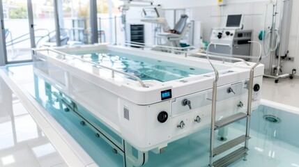 Innovative AI Hydrotherapy Pool for Patient Rehabilitation with Guided Exercises