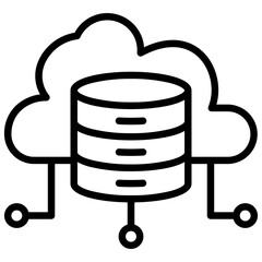 Cloud Storage Icon