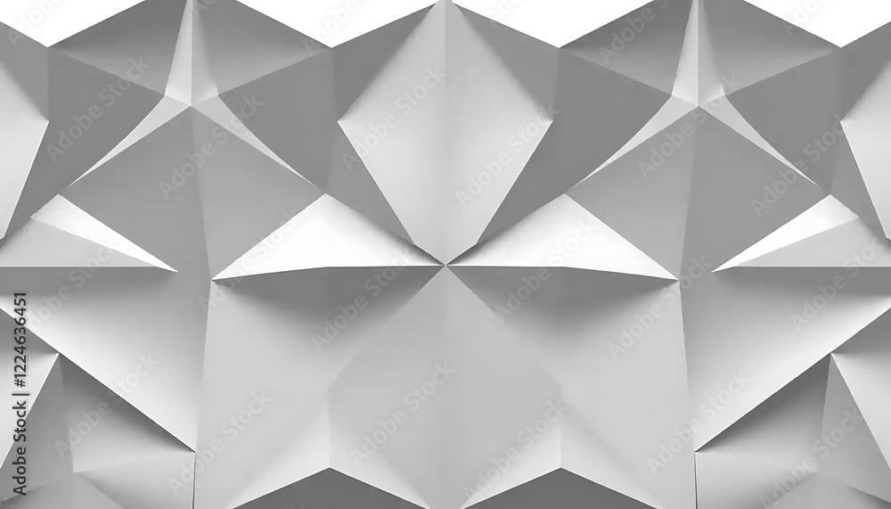 Poster abstract geometric grey triangular pattern design