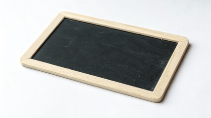 Fototapeta premium Small Rectangular Blackboard with Wooden Frame