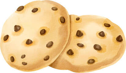 watercolor cookie