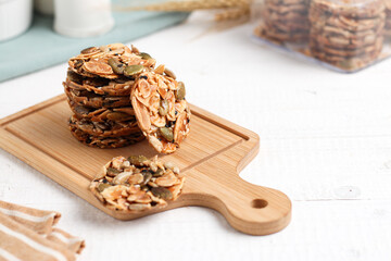 Florentine cookies. Eid cookies made from various nuts seeds and sugar.