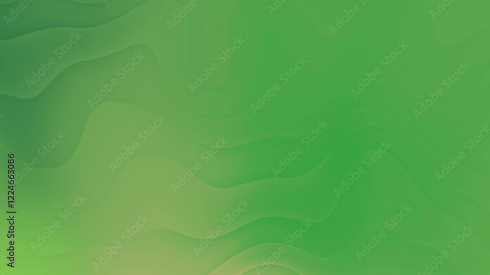 Poster a soothing green gradient background featuring a seamless flow with subtle textures that evoke a sen