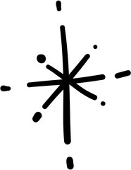 Marker simple elements. Emphasis