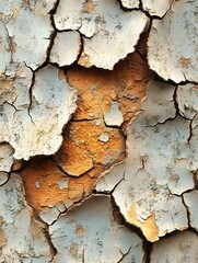 A texture of cracked clay with faint traces of dried paint.