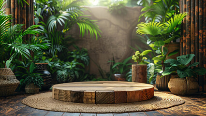 Bright and Airy Indoor Garden Setting