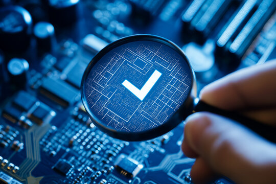 Repairman computer Installation CPU on socket of the motherboard