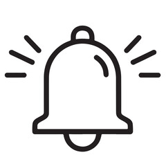 Ringing Bell Icon Notification Alert Symbol