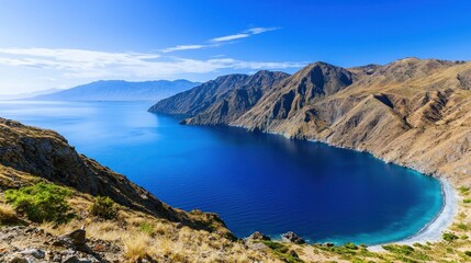 Obraz premium Serene Coastal Bay