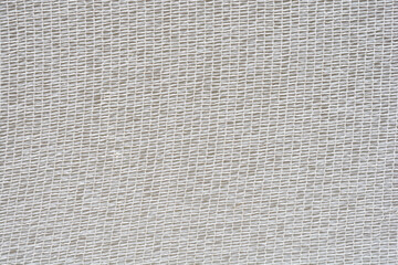 Detail of white scaffold debris net texture