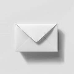 Floating envelope mockup