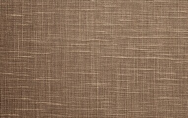 Fototapeta premium Close up of woven burlap fabric with detailed natural texture for rustic and organic background design