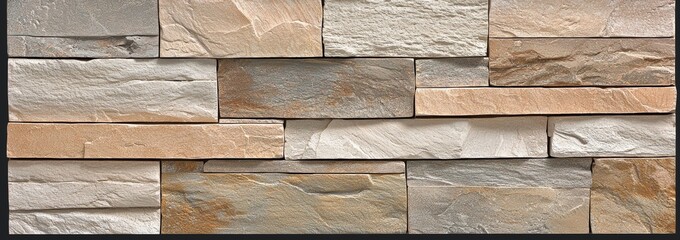 Panoramic view of an empty, aged, red brick wall with space for text