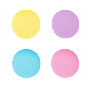 Four Vibrant Pastel Plates for a Delightful Meal