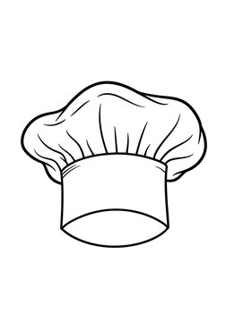 recommend clip art: chef hat sketch 