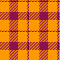 Party fabric textile vector, gorgeous plaid check texture. Neutral background seamless tartan pattern in bright and pink colors.