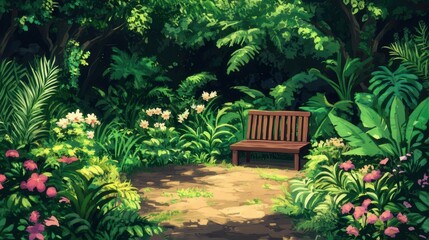A vibrant red rose in full bloom with dew drops glistening on its petals, captured in soft natural light with a blurred garden background