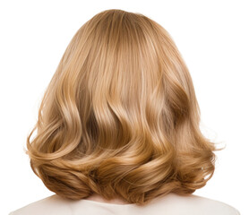 Fototapeta premium PNG Woman hair style adult back