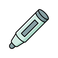 white board marker icon vector design template simple and clean