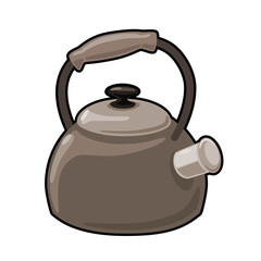 kettle isolated on white background